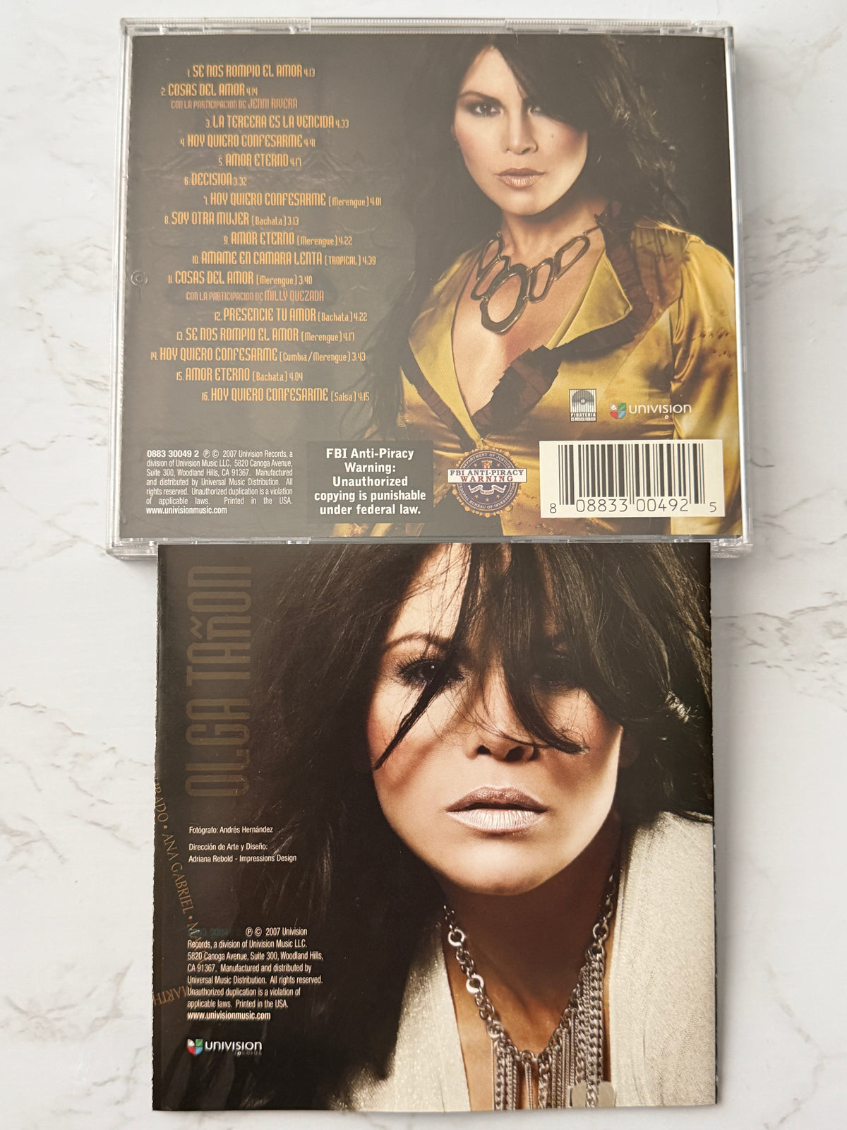 Olga Tanon – Exitos En 2 Tiempos (2008)