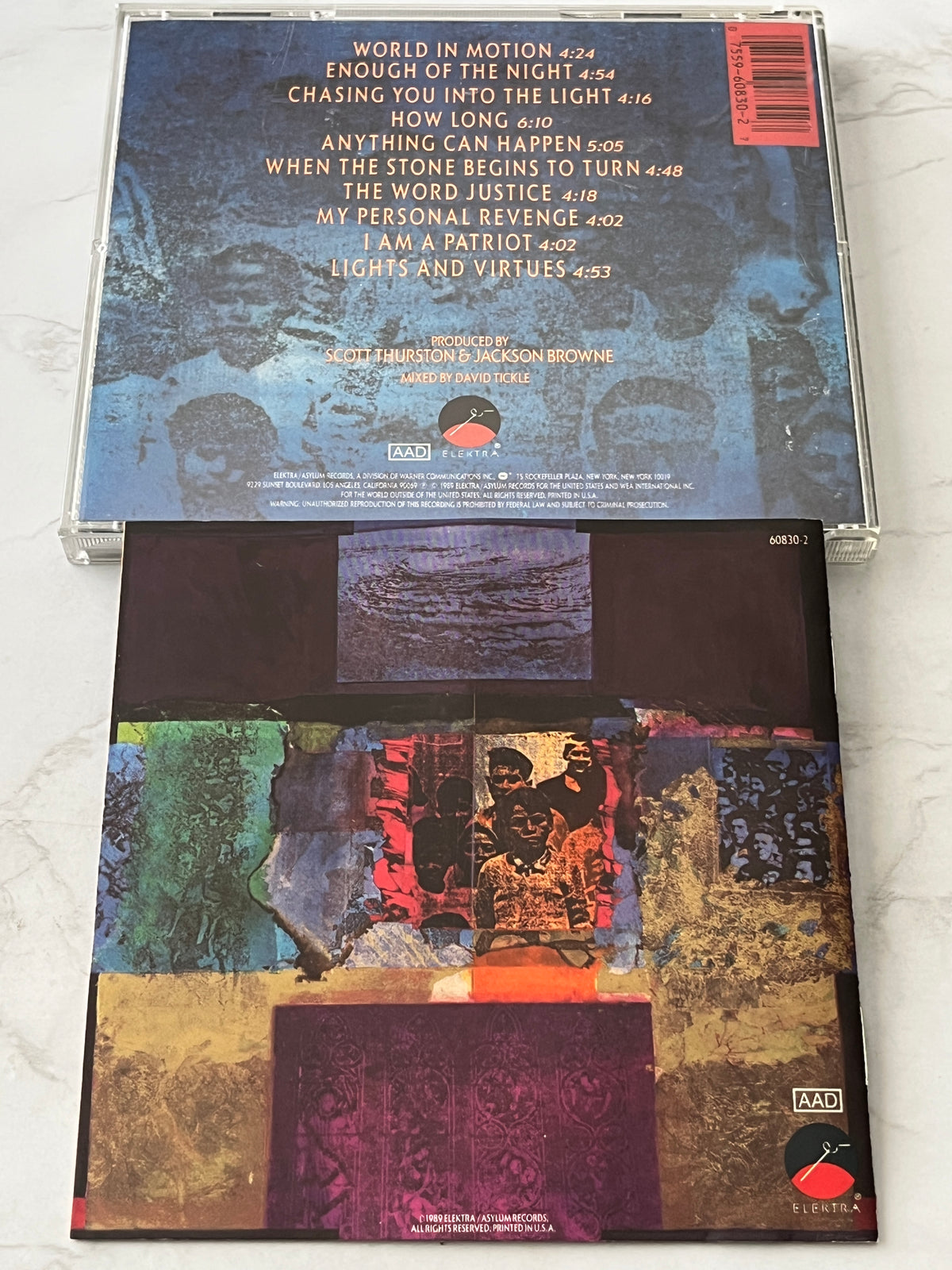 Jackson Browne – World In Motion (1989)