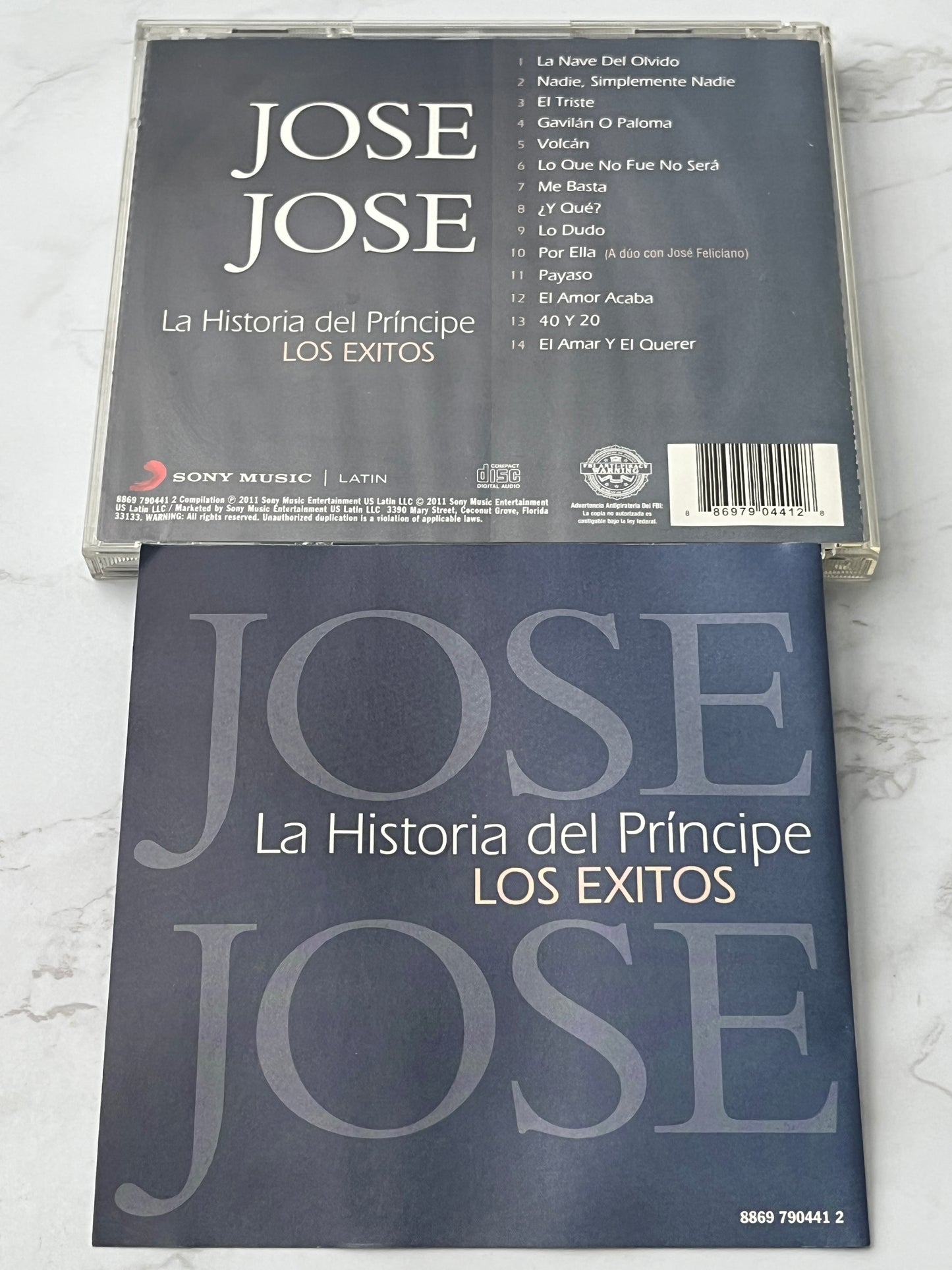 José José – La Historia del Príncipe: Los Éxitos (2011)