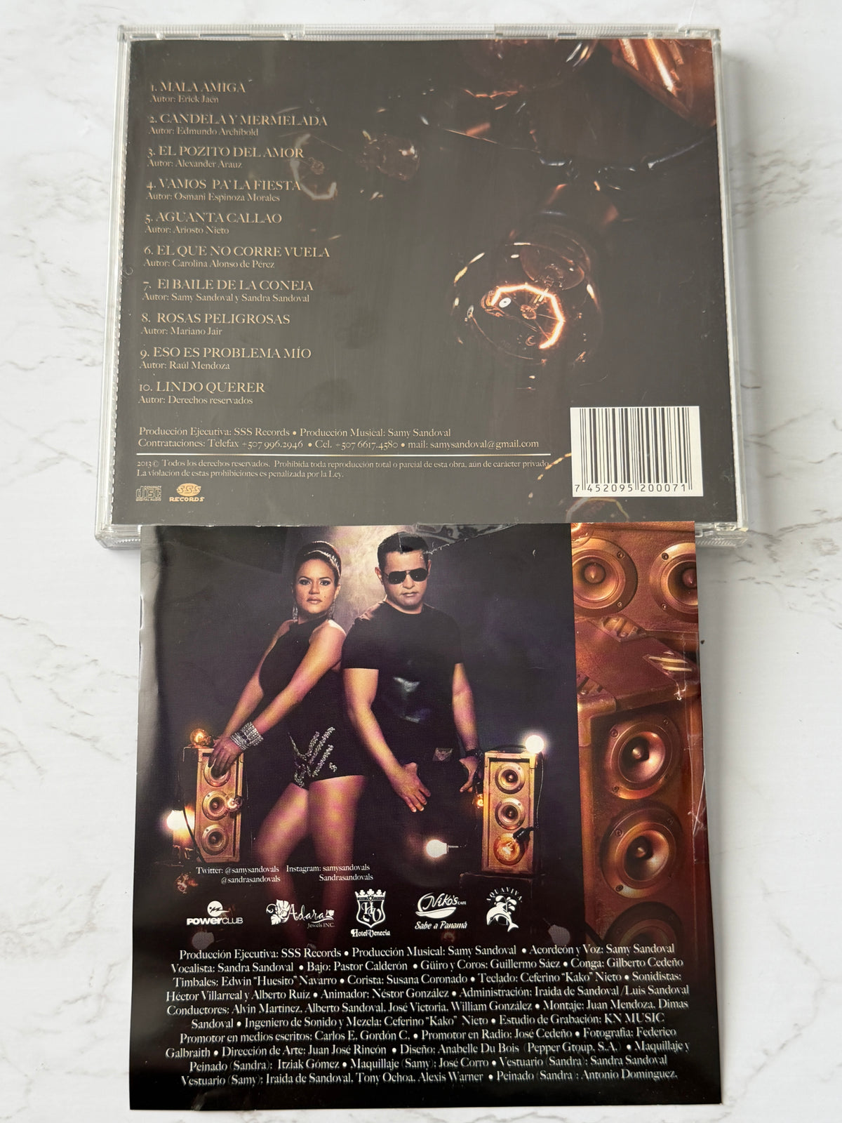 Samy y Sandra Sandoval – Los Patrones (1998)