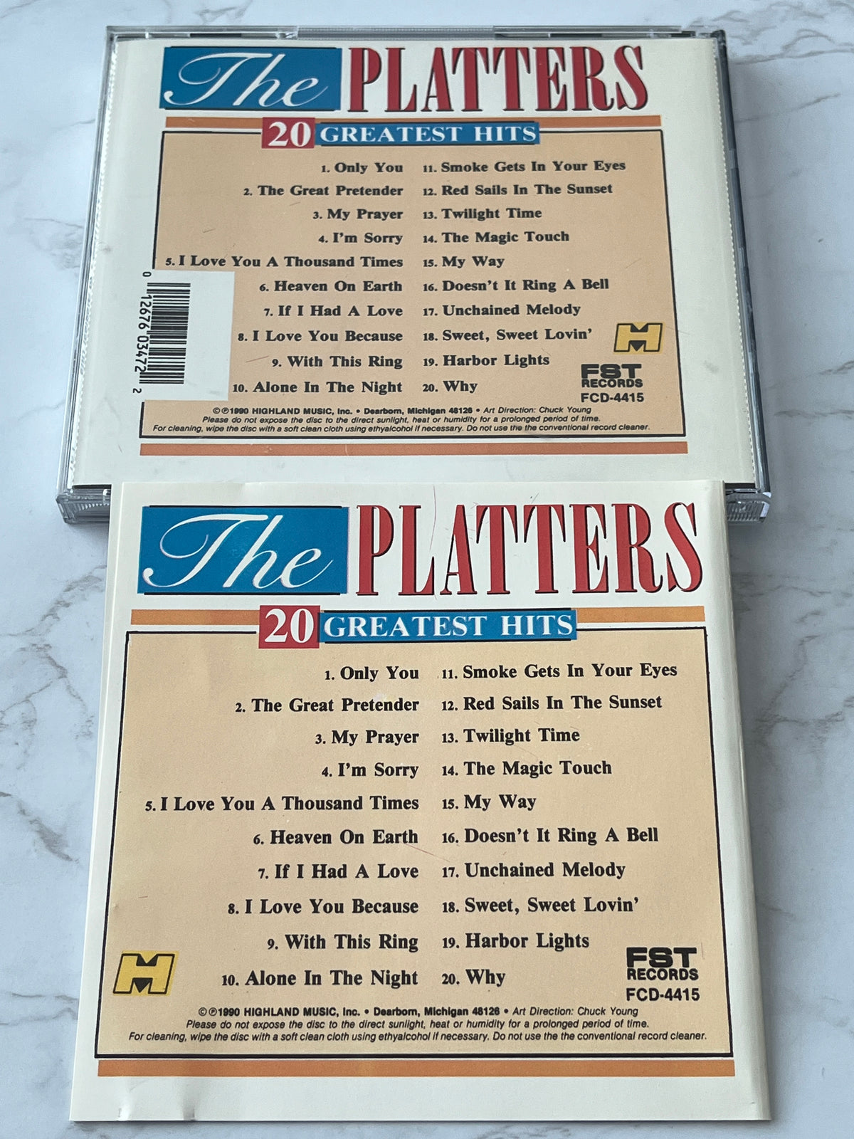 The Platters – 20 Greatest Hits (1990)