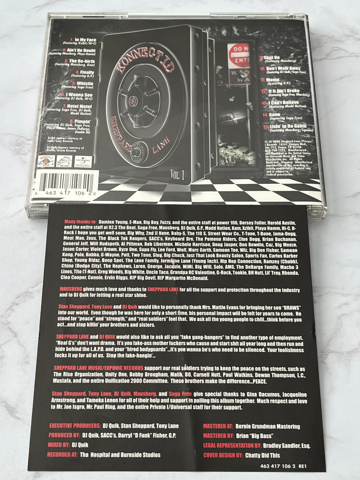 Suga Free & Mausberg – The Konnectid Project Vol. 1 (2000)