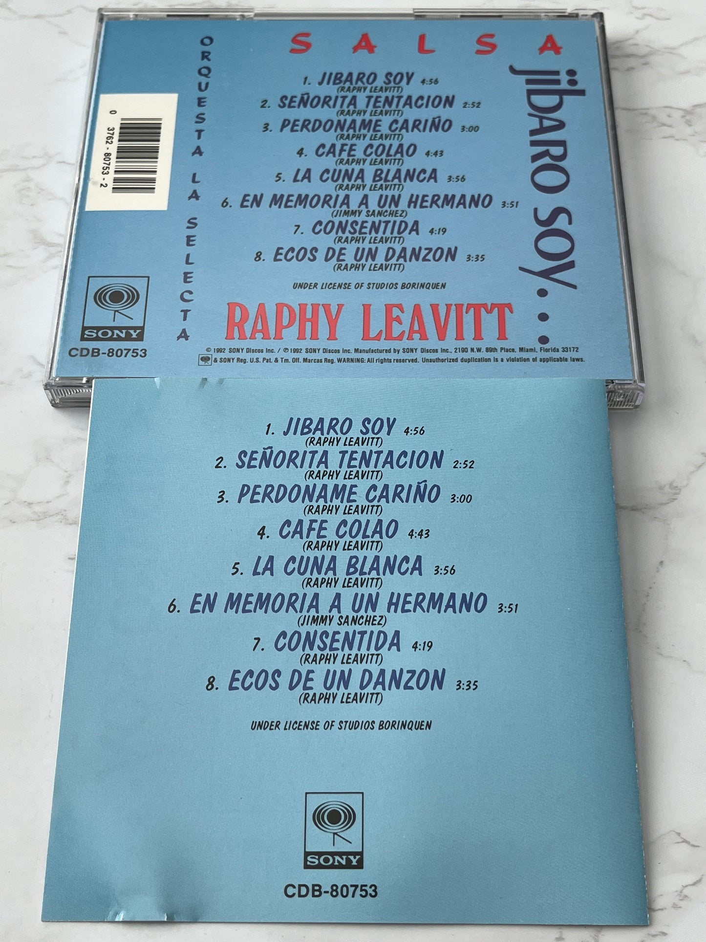Raphy Leavitt y Orquesta La Selecta – Salsa: Jíbaro Soy... (1972)