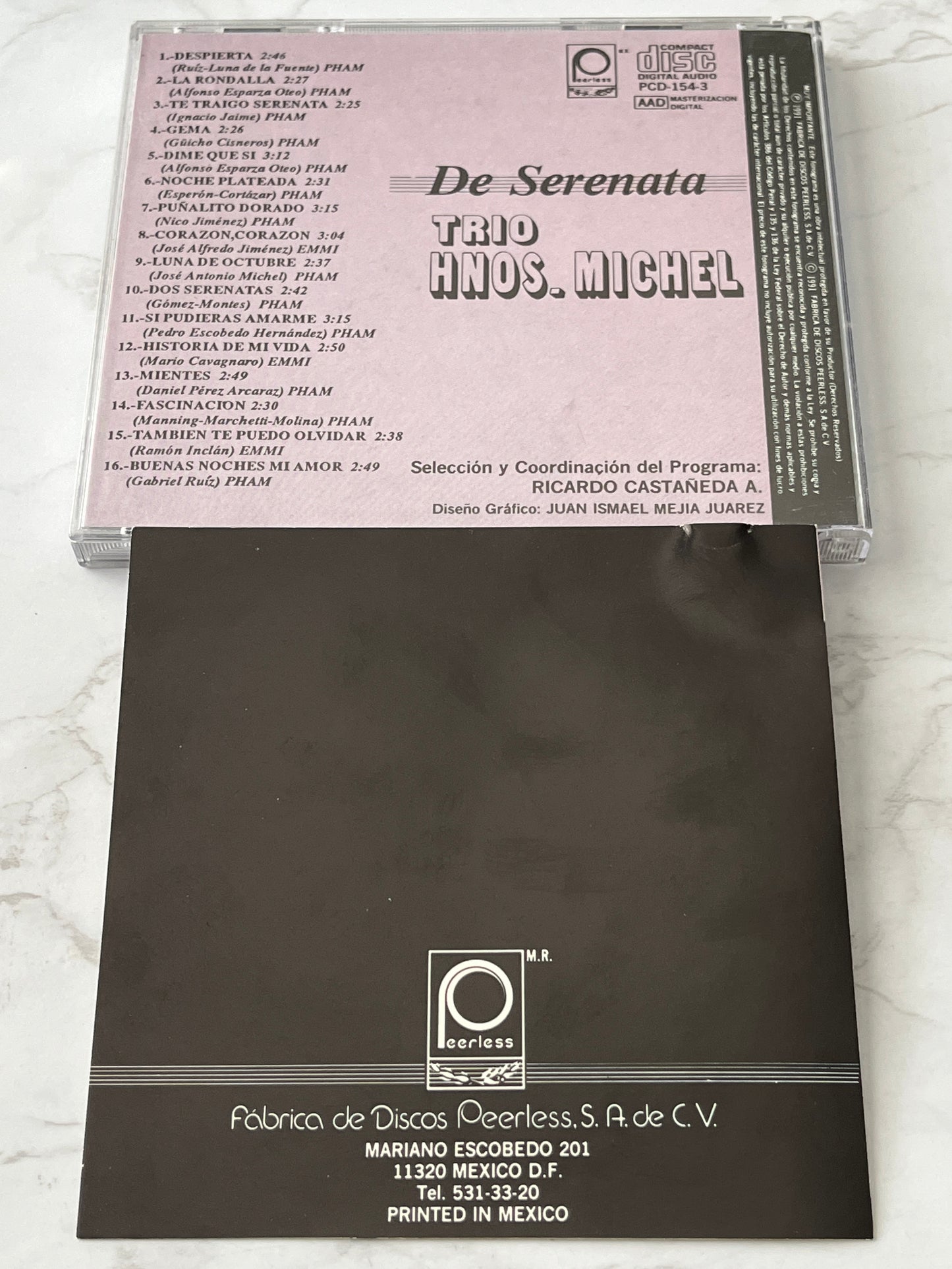 Trio Hermanos Michel – De Serenata (1991)