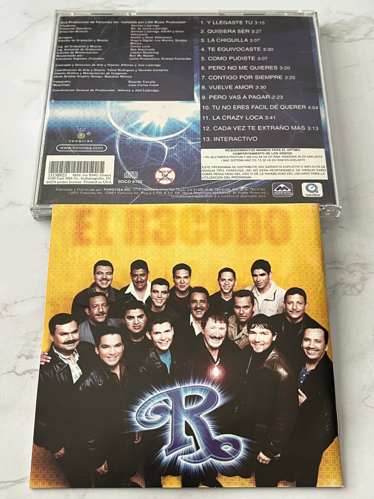 Banda Sinaloense El Recodo de Cruz Lizarraga – Contigo por Siempre (2001)