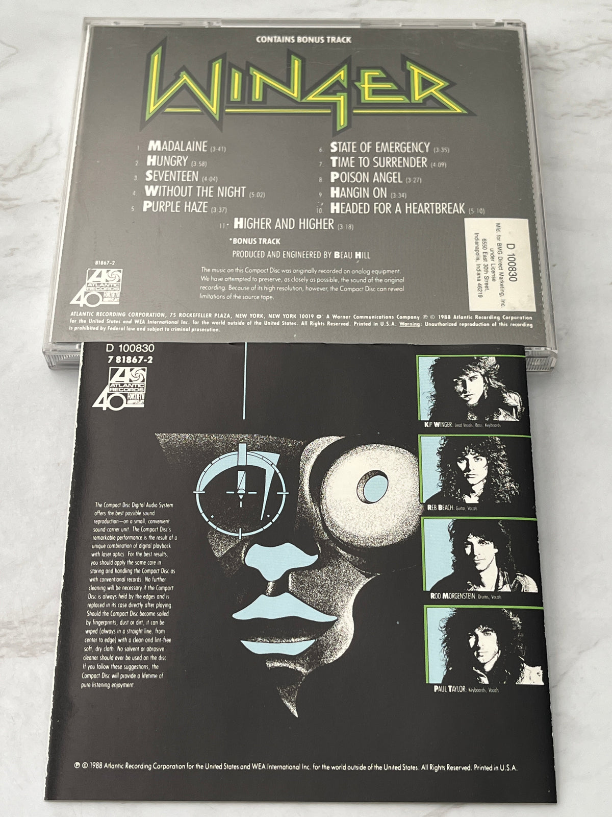 Winger – Winger (1988)