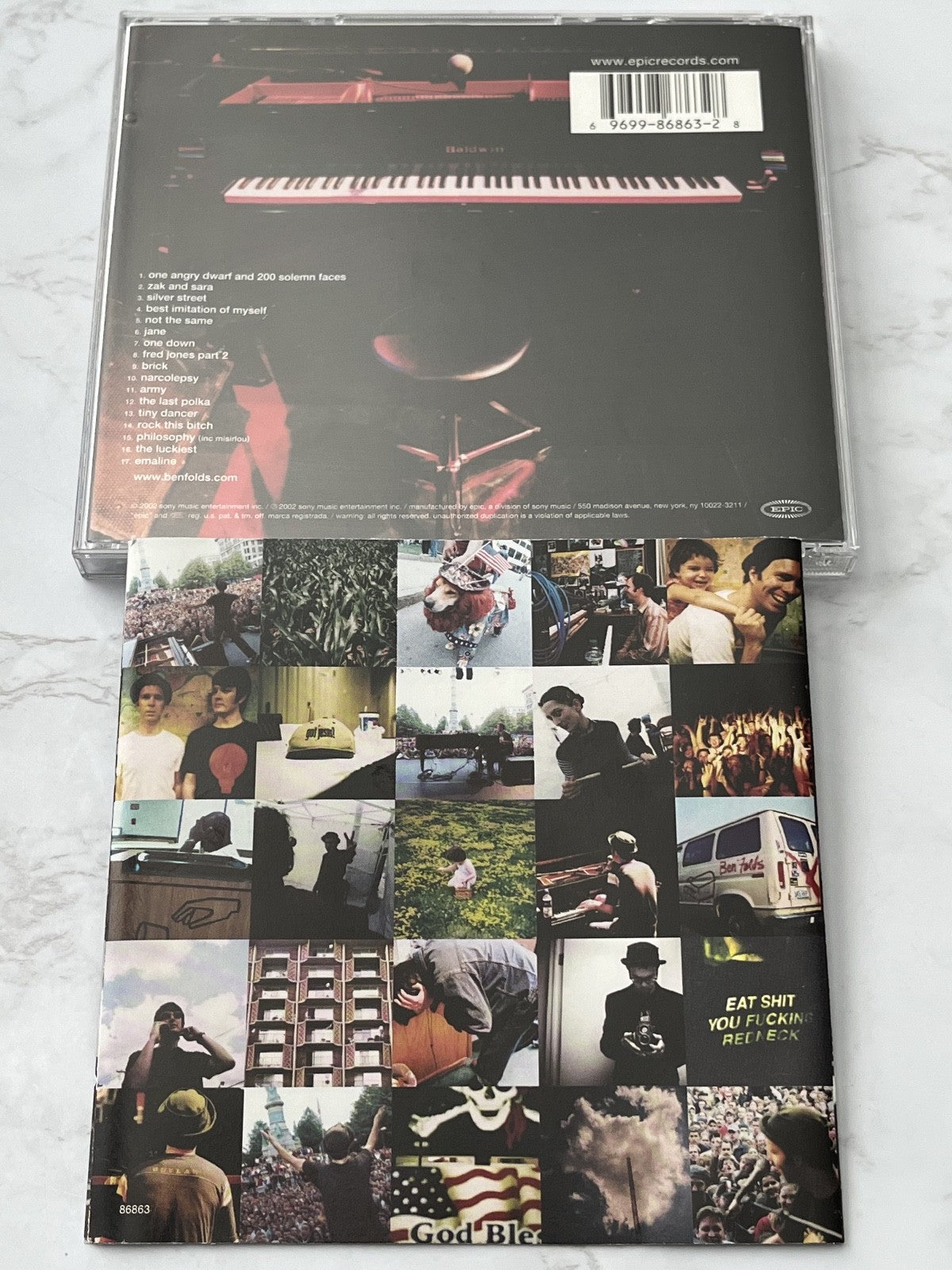 Ben Folds – Live (Numbered, CD/DVD) (2002)