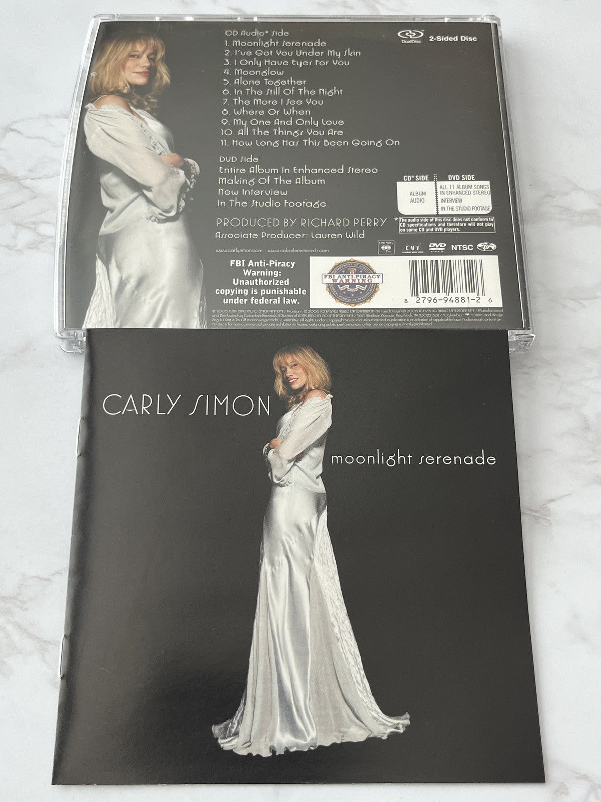 Carly Simon – Moonlight Serenade (DualDisc, CD/DVD) (2005)