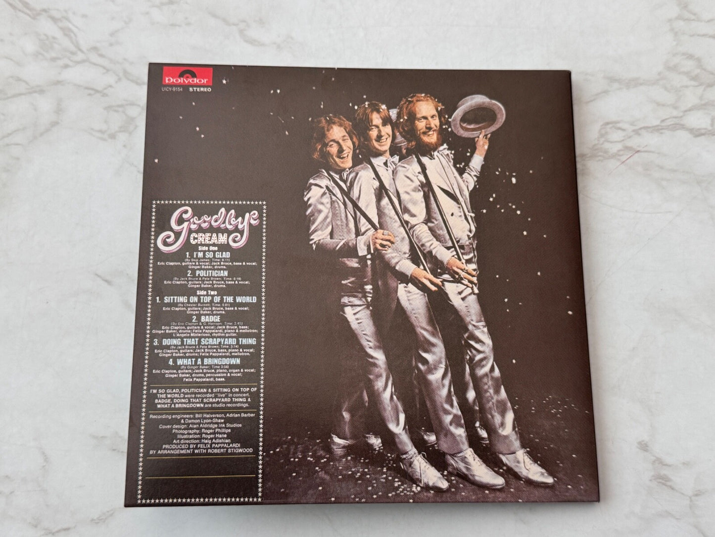 Cream – Goodbye (OBI) (2001)
