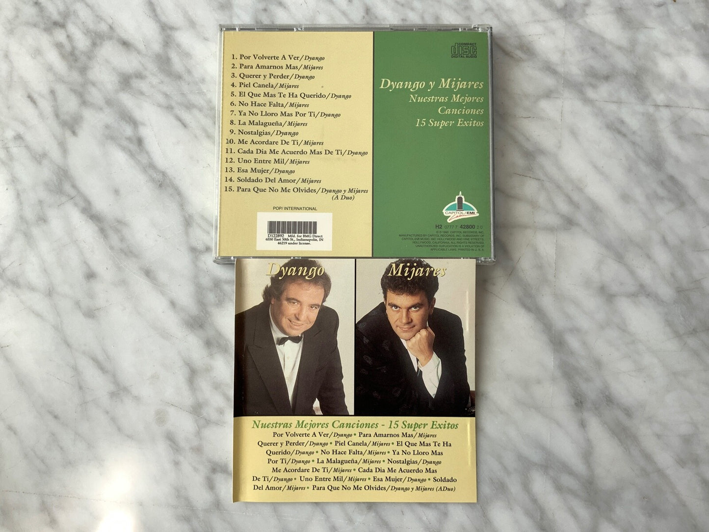 Mijares, Dyango – Y Mijares Nuestras Mejores Canciones (1993)