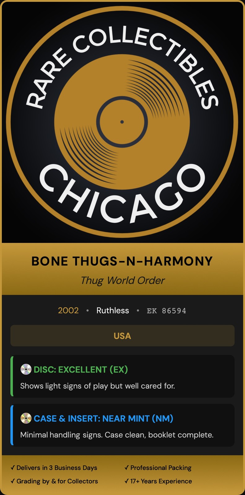 Bone Thugs-N-Harmony – Bone Thugs-N-Harmony Thug World Order (2002)