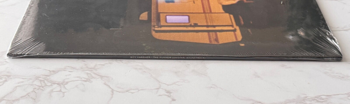 Boy Harsher The Runner LP SEALED! LTD ED/400 CRYSTAL CLEAR w/BLACK SMOKE VINYL