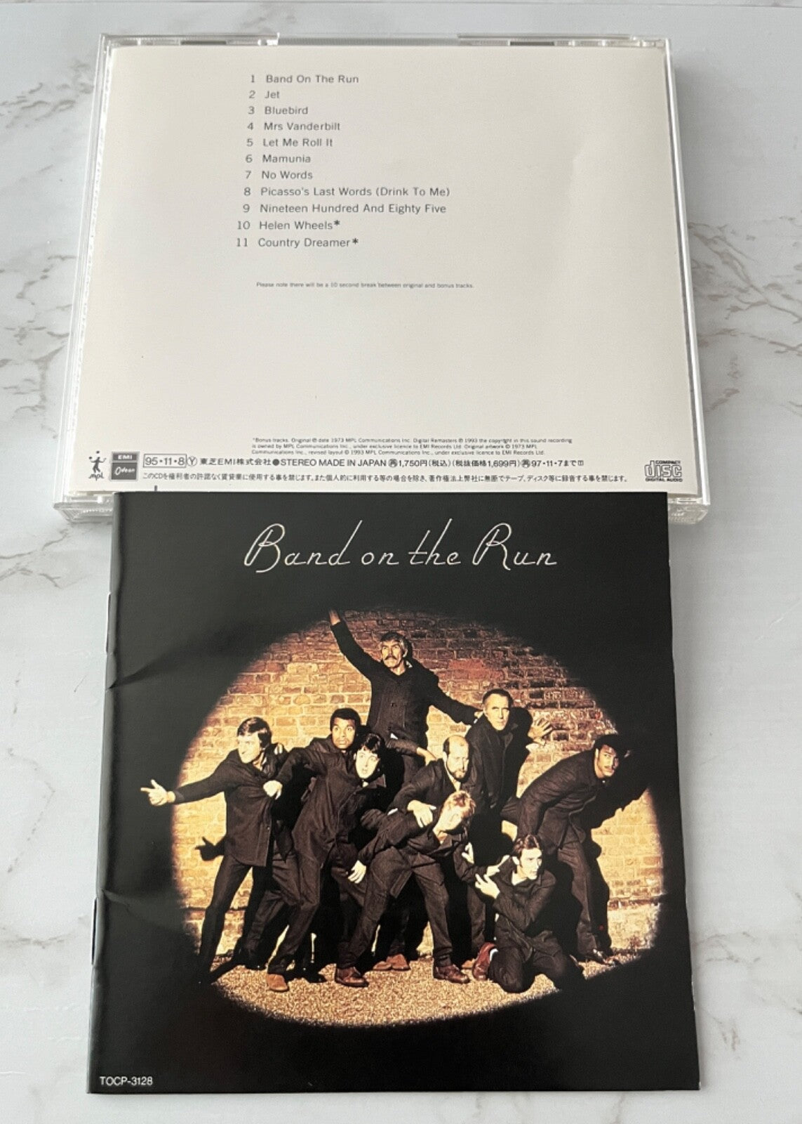 Paul McCartney, Wings – & Wings Band On The Run (OBI) (1995)