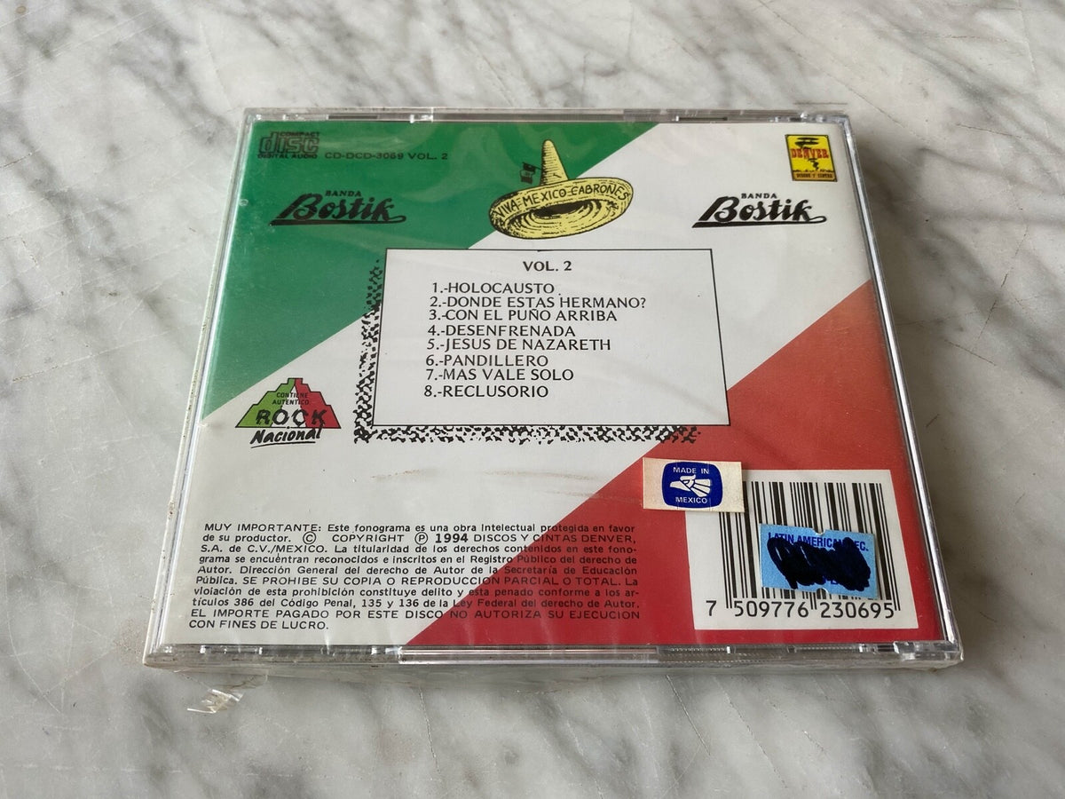 Banda Bostik – Viva Mexico Cab... (1994)