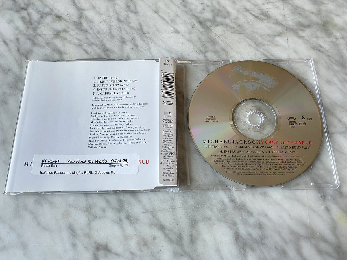 Michael Jackson – You Rock My World (Maxi Single) (2001)