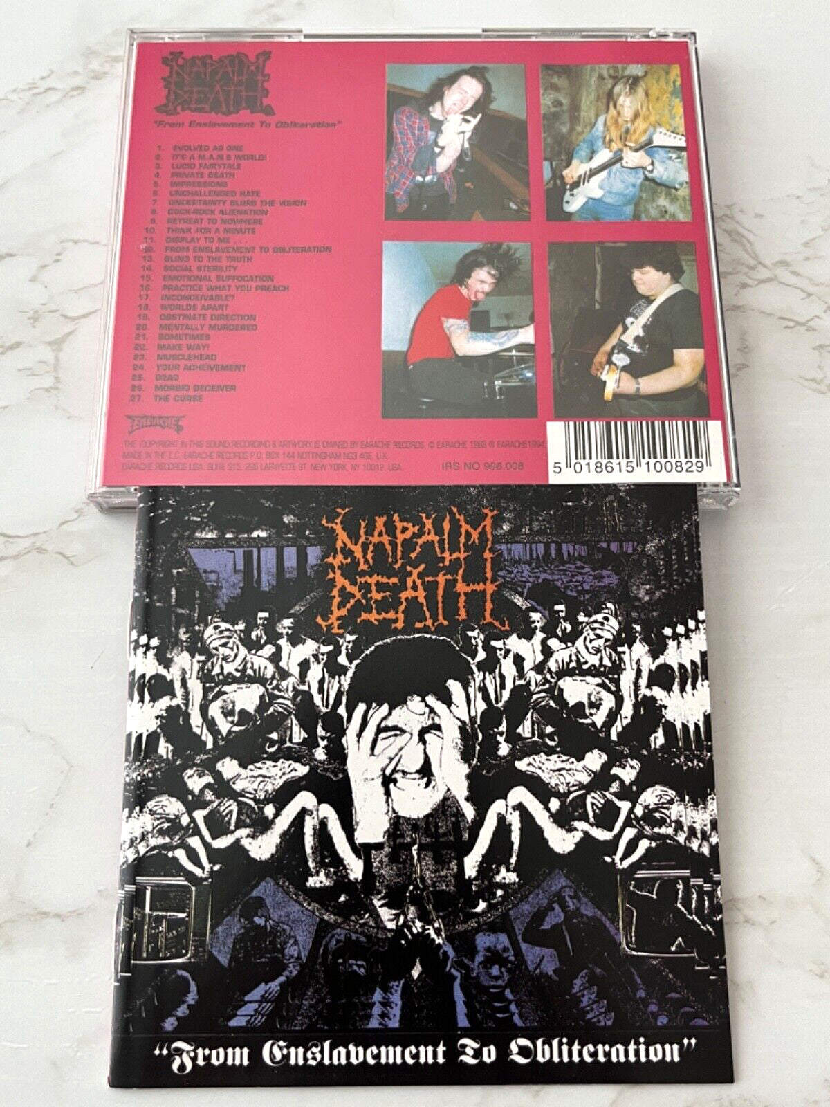 Napalm Death – From Enslavement TO Obliteration