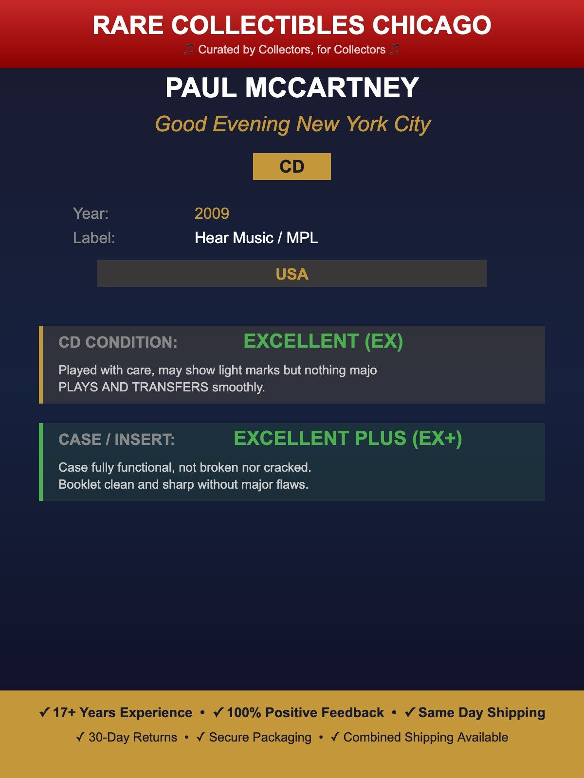 Paul McCartney – Good Evening New York City (Digipak, CD/DVD) (2009)