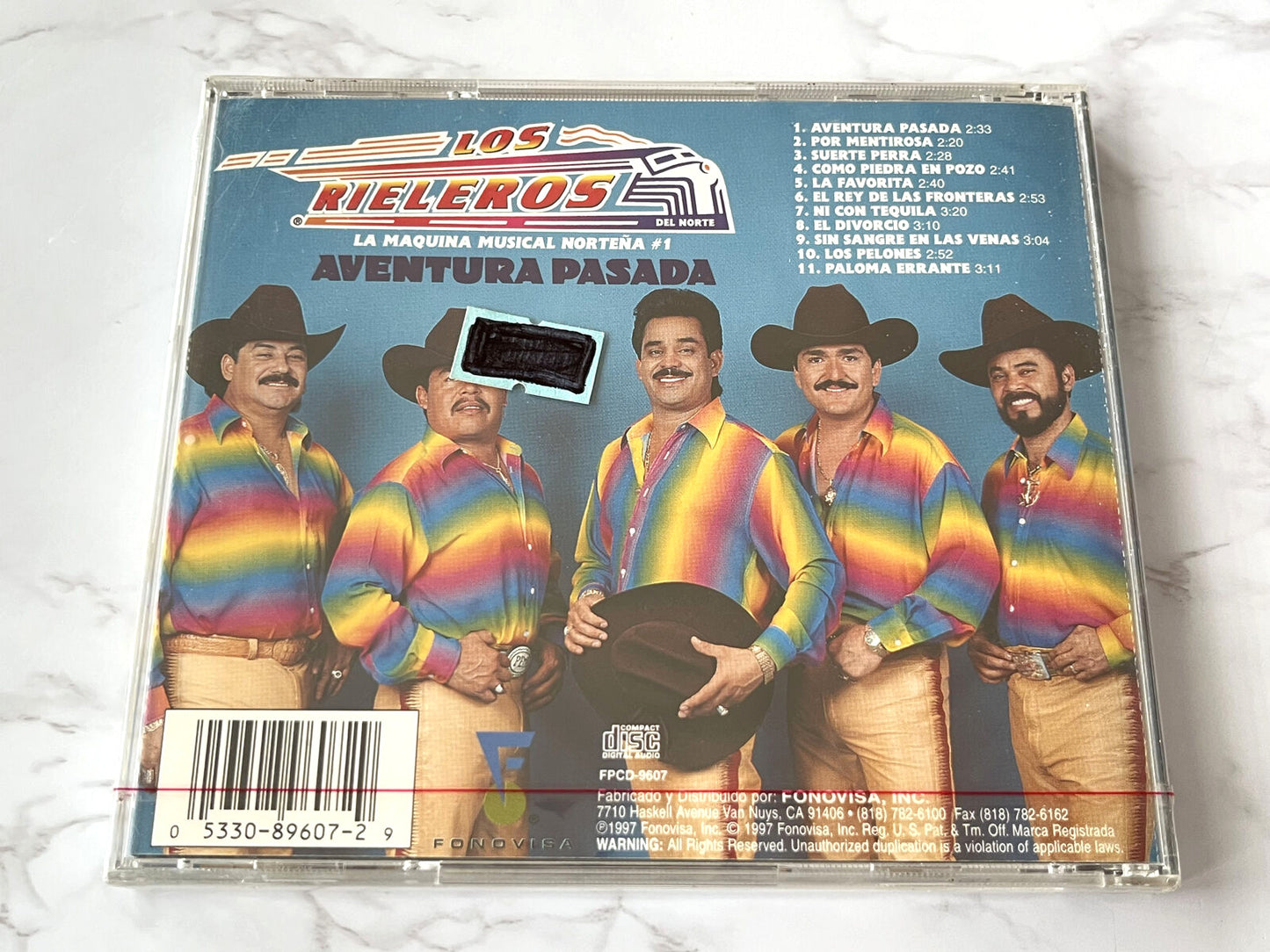 Los Rieleros Del Norte – Aventura Pasada (1997)