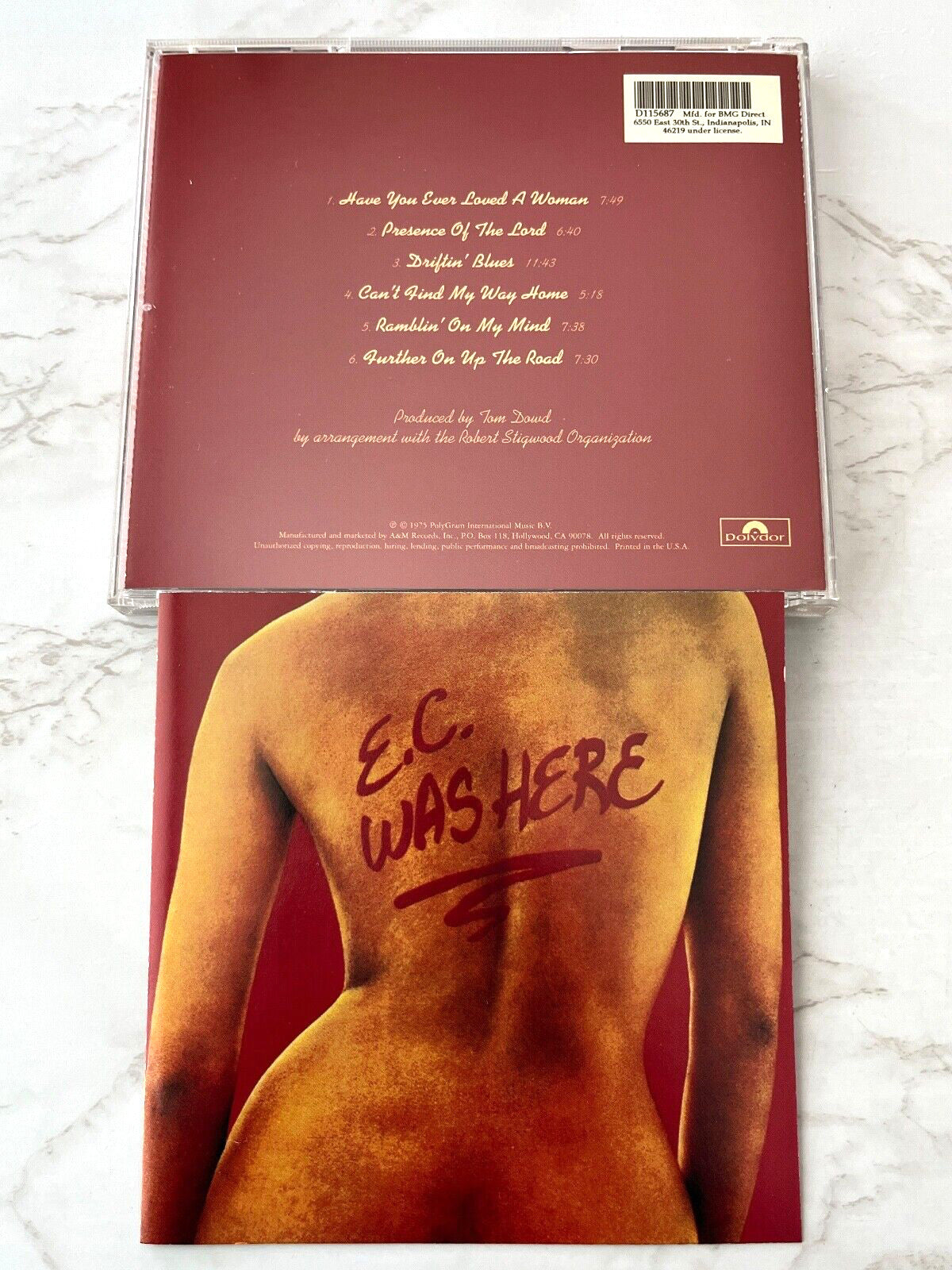 Eric Clapton – E.C. Was Here