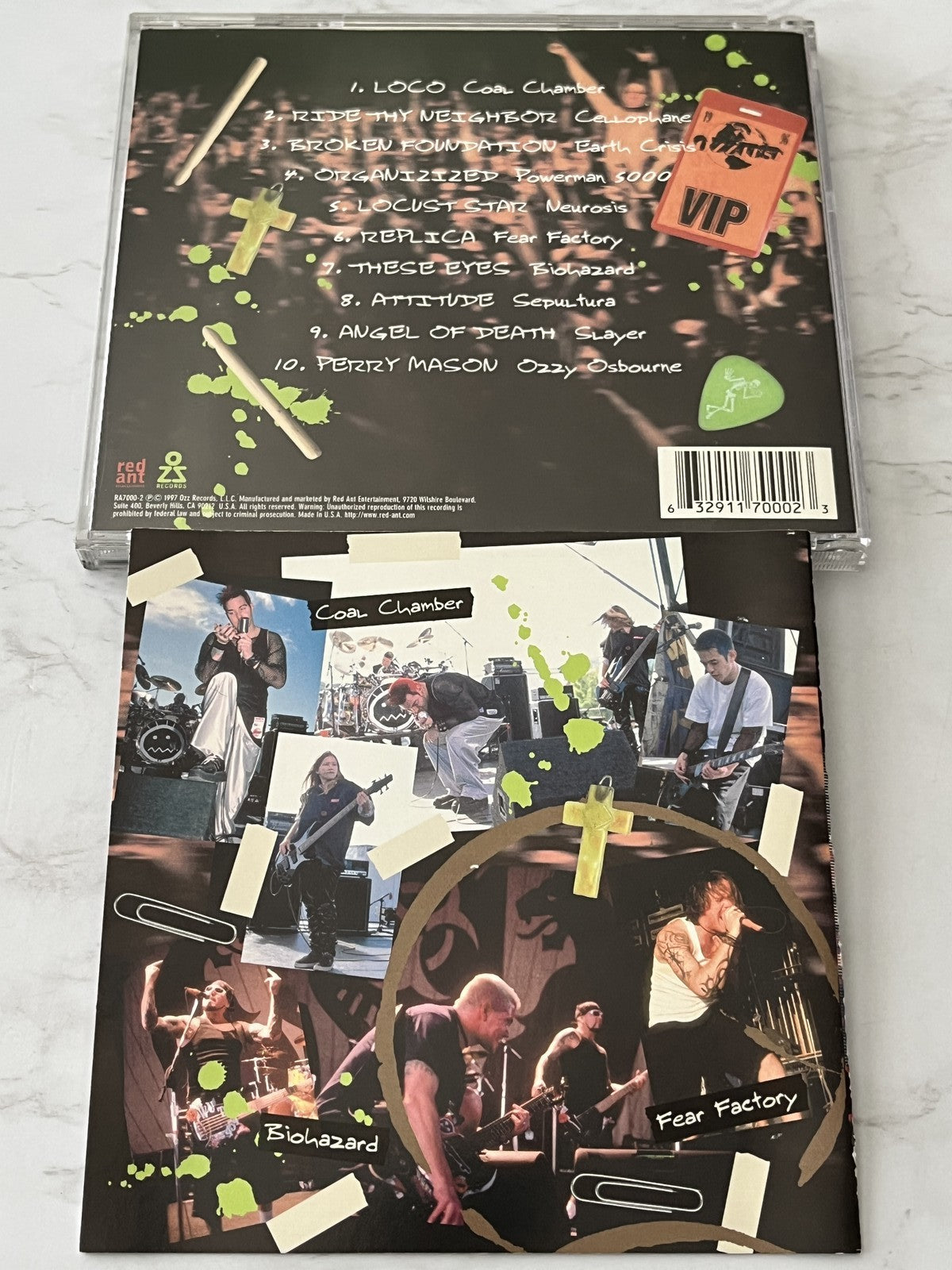 The Ozzfest Live (1997)