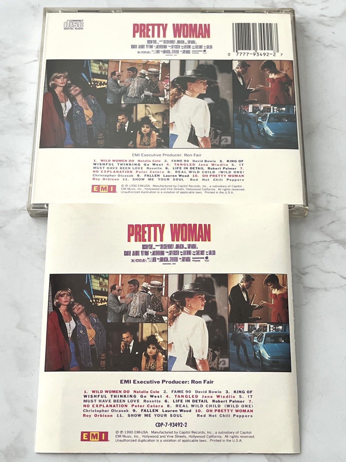 David Bowie, Peter Cetera, Red Hot Chili Peppers, Robert Palmer, Various – Pretty Woman Motion Picture Soundtrack (1990)