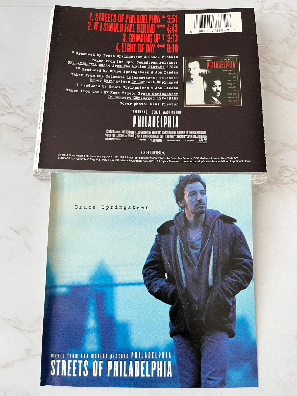 Bruce Springsteen – Streets Of Philadelphia (Maxi Single) (1994)