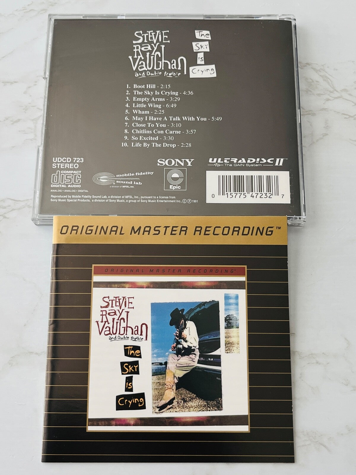 Stevie Ray Vaughan – The Sky Is Crying (MFSL, 24KT Gold, Numbered) (1998)