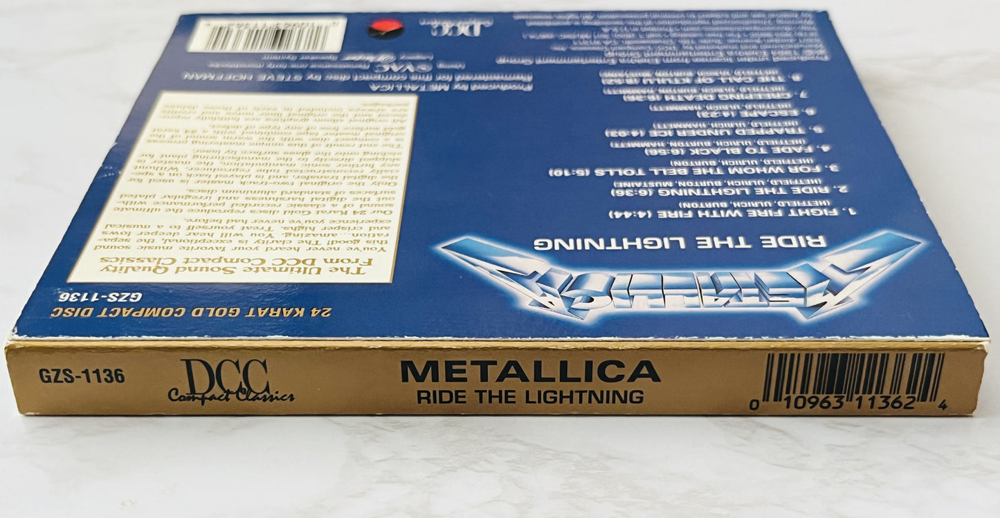 Metallica – Metallic Ride The Lightning (24KT Gold, DCC Gold, Audiophile) (2000)