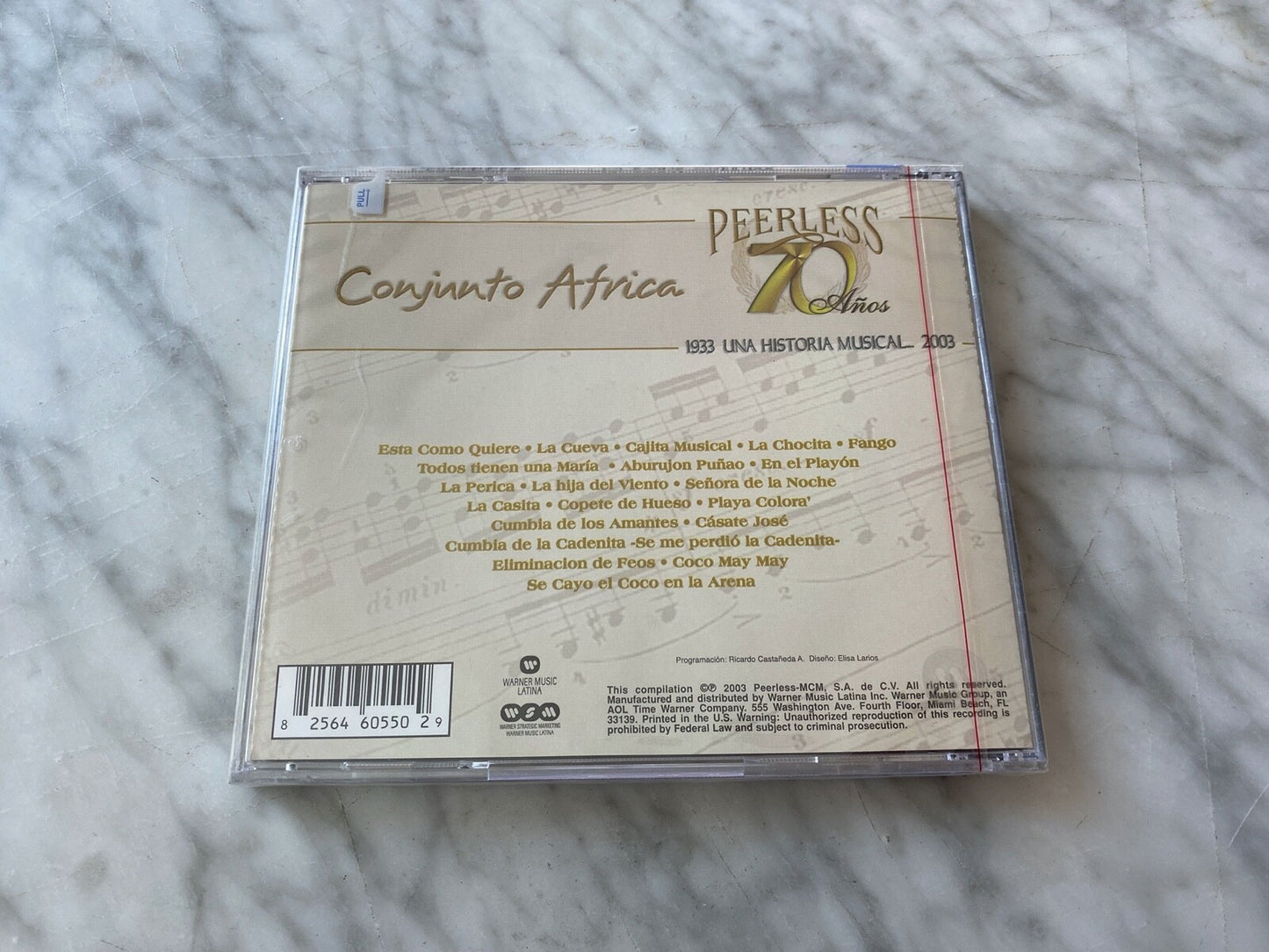 Conjunto Africa – 70 Años Peerless Una Historia Musical (2003)