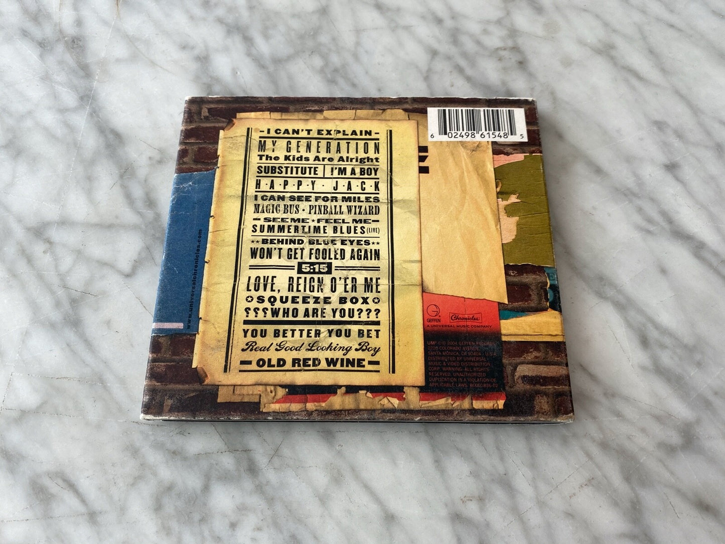 The Who – Then And Now (Digipak) (2004)