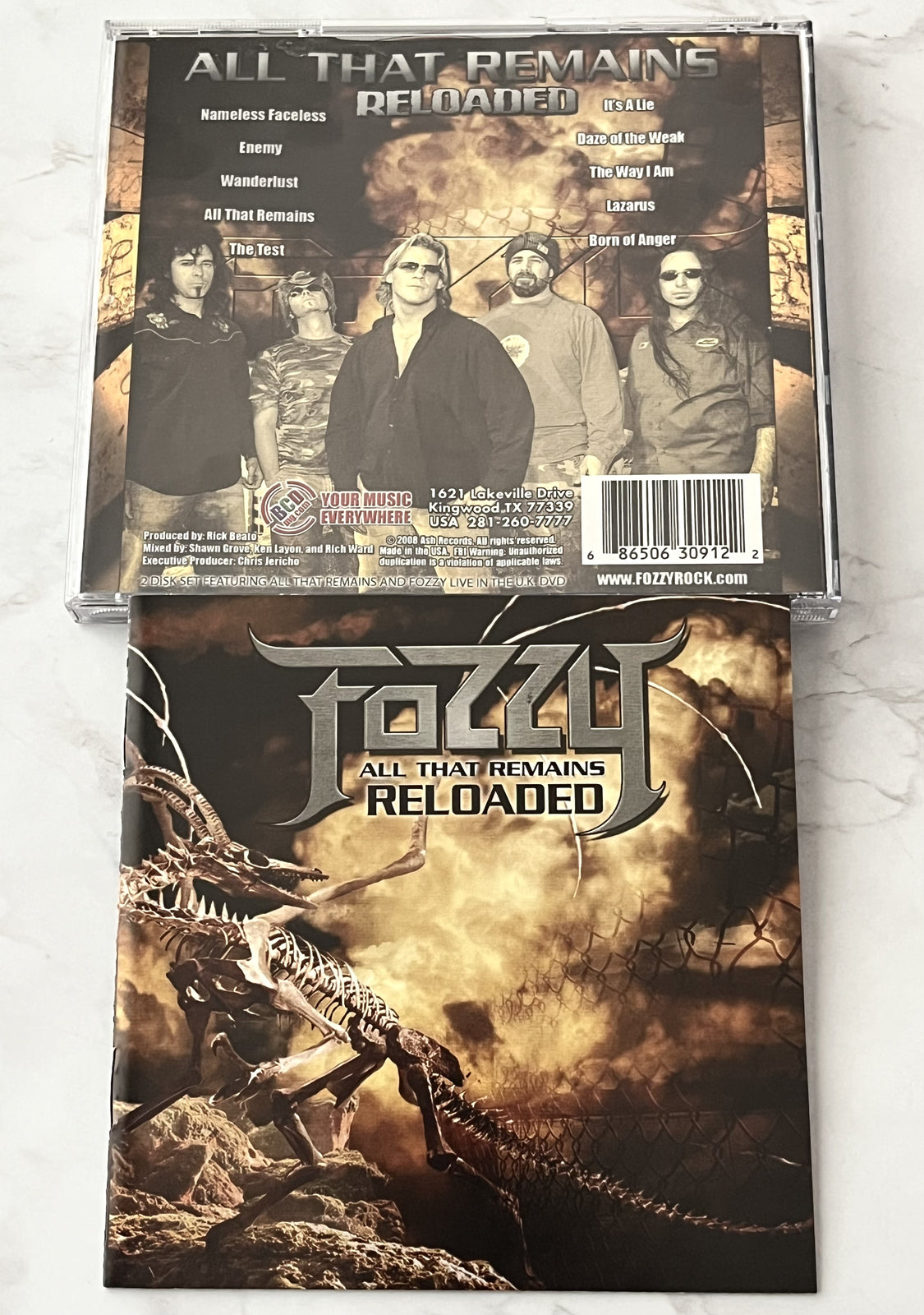 Fozzy – All That Remains Reloaded (CD/DVD) (2008)