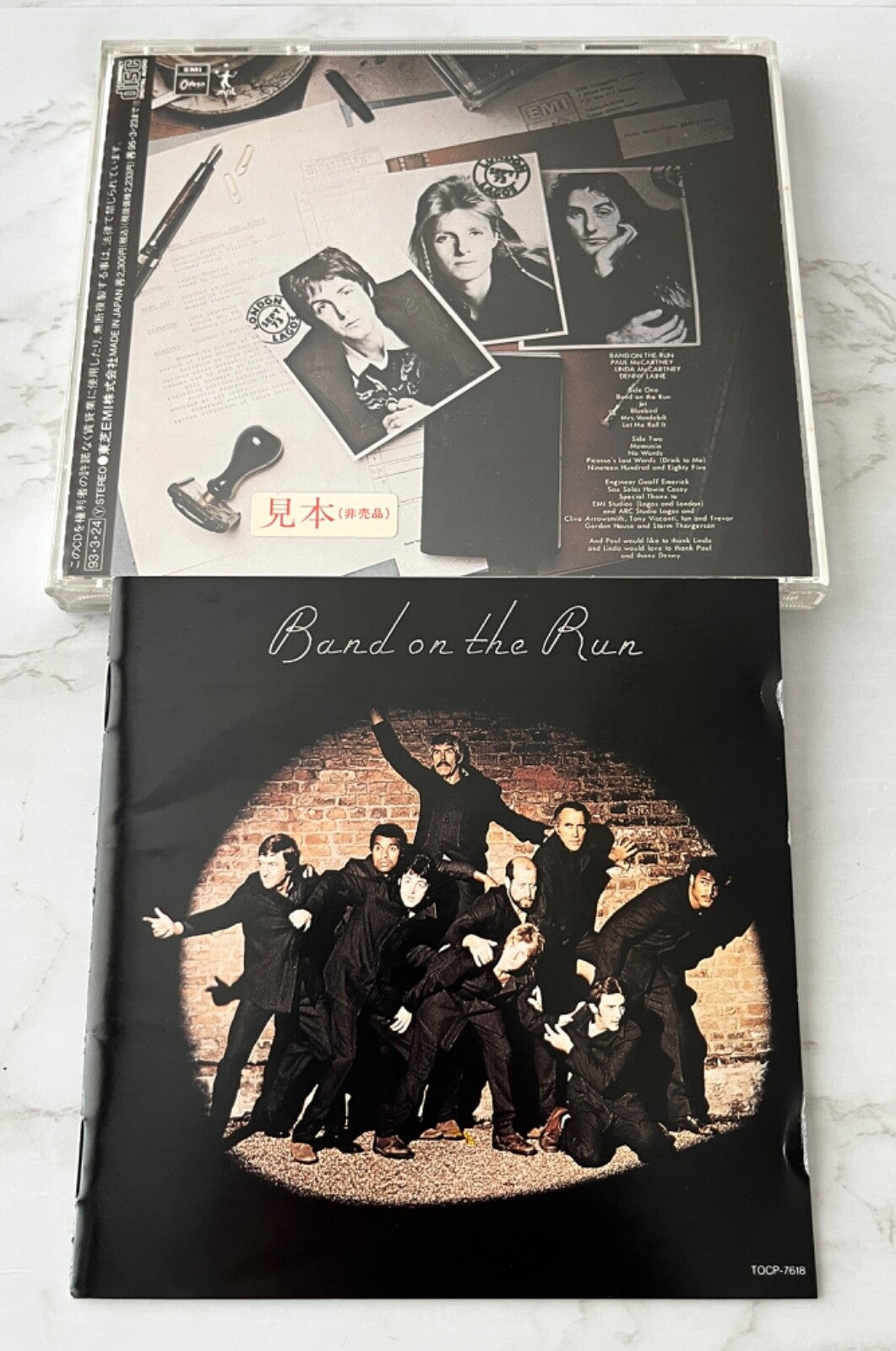 Paul McCartney, Wings – & Wings Band On The Run (Promo, OBI) (1993)