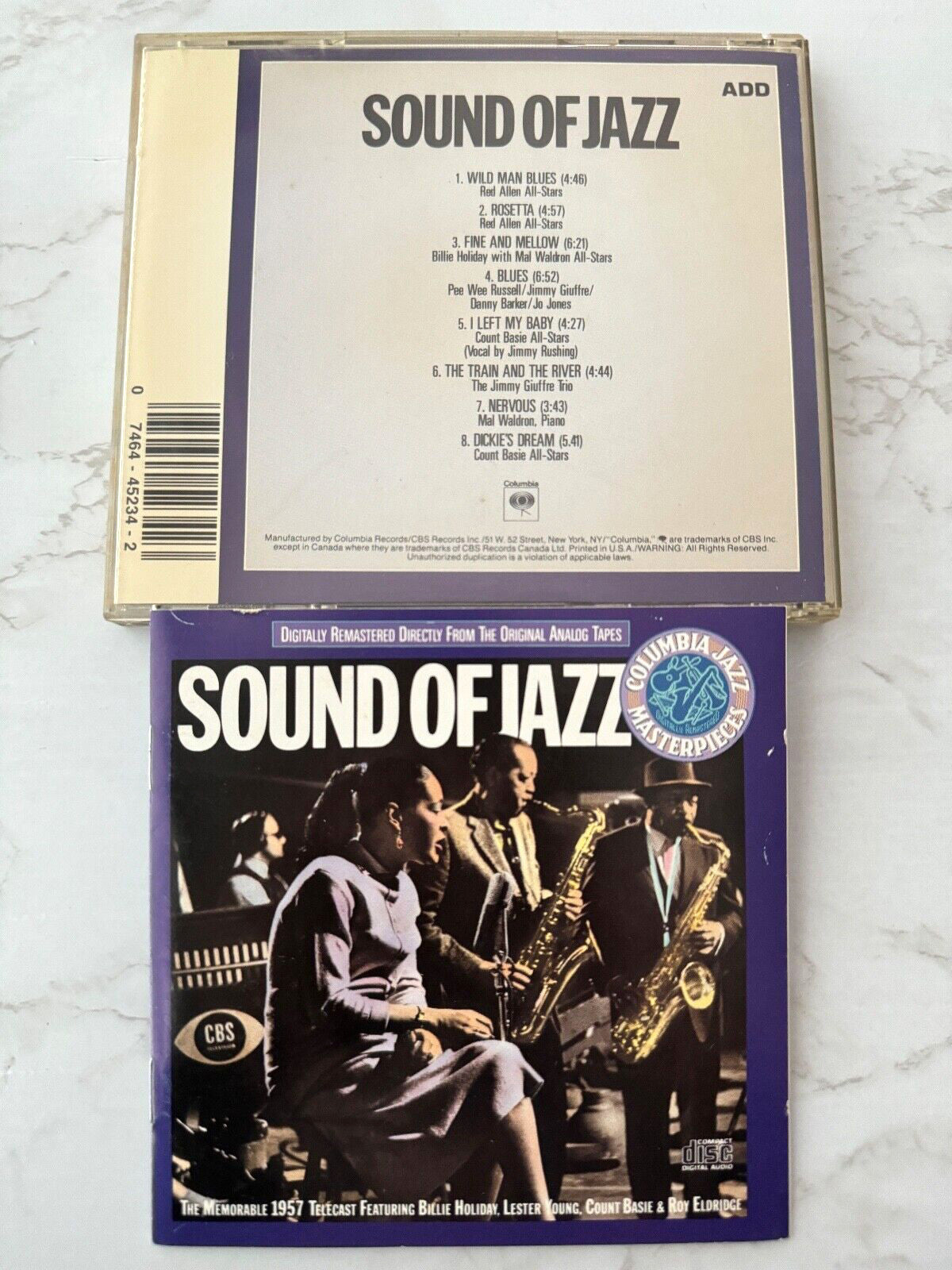 Billie Holiday, Count Basie, Various – The Sound Of Jazz