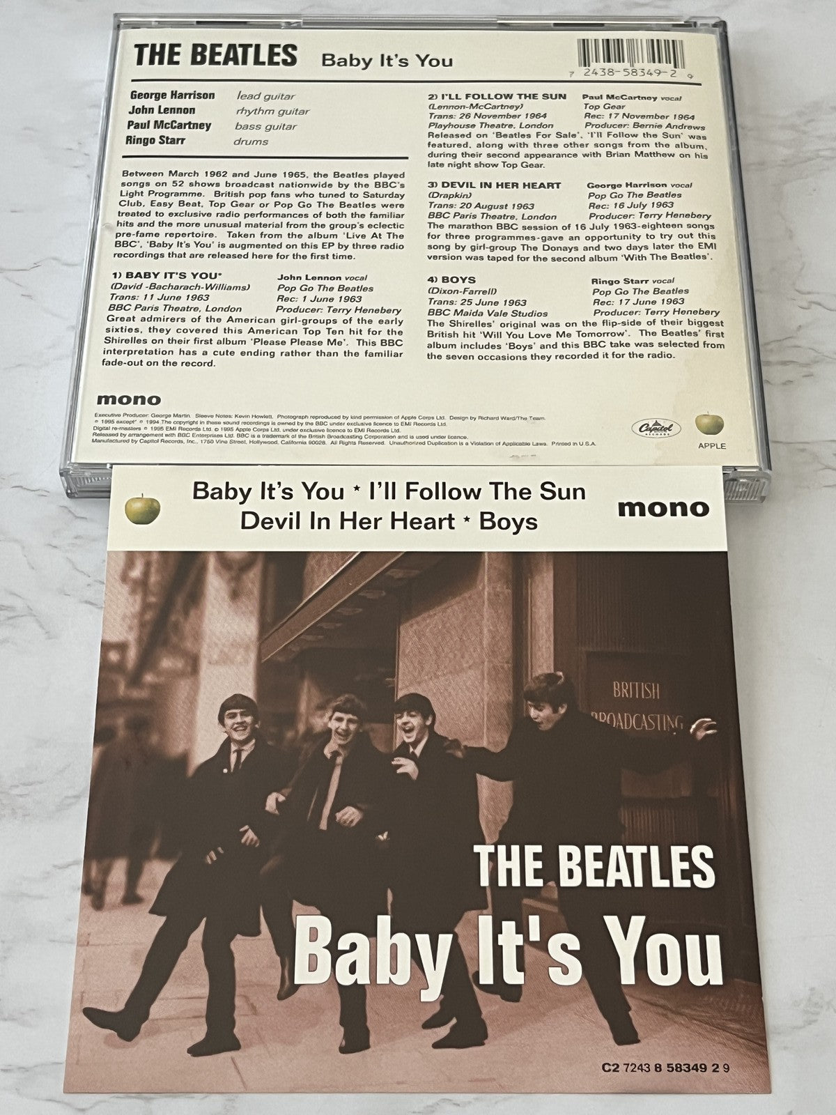 The Beatles – Baby It's You (Maxi Single) (1995)
