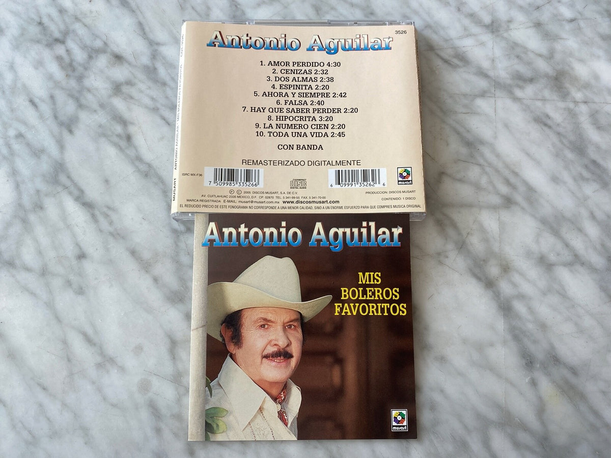 Antonio Aguilar – Mis Boleros Favoritos (2005)