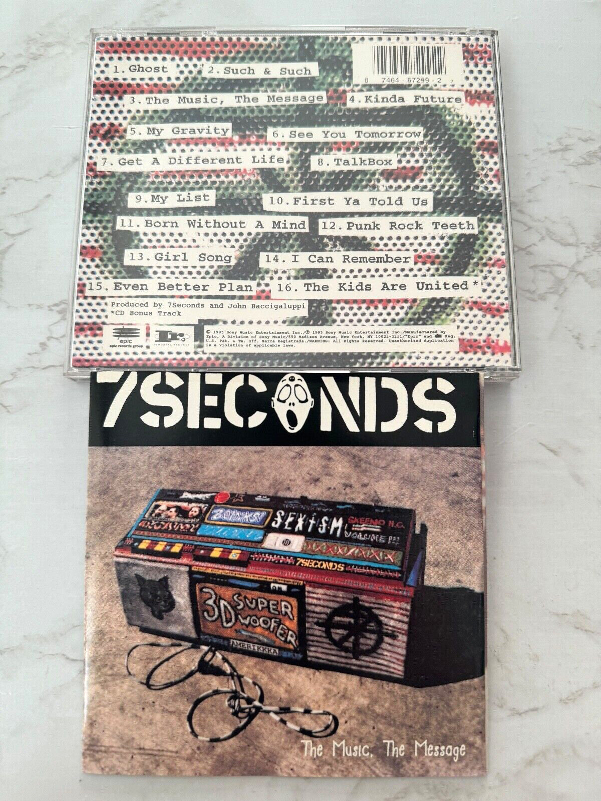 7 Seconds – The Music The Message (1995)