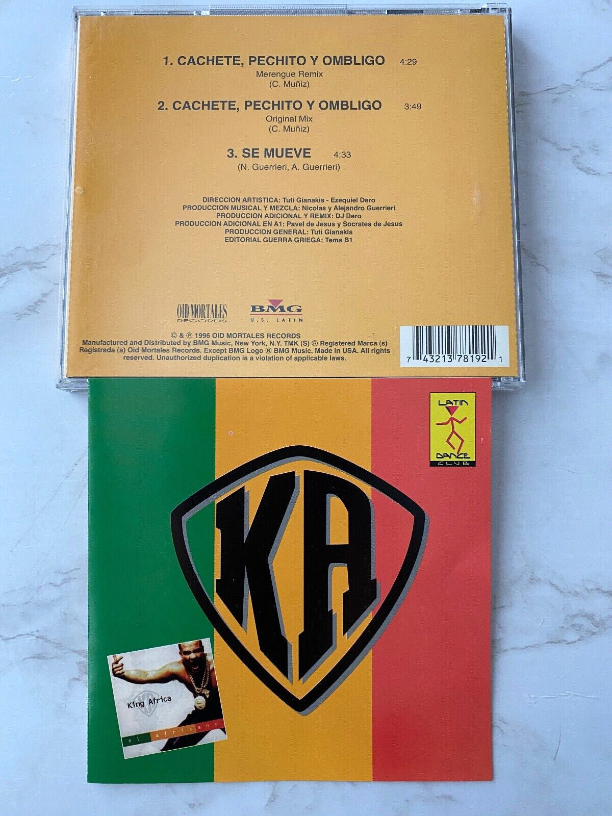 King Africa – Cachete Pechito Y Ombligo (1996)