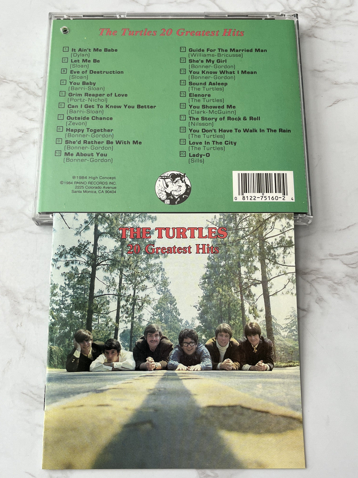 The Turtles – 20 Greatest Hits (1986)