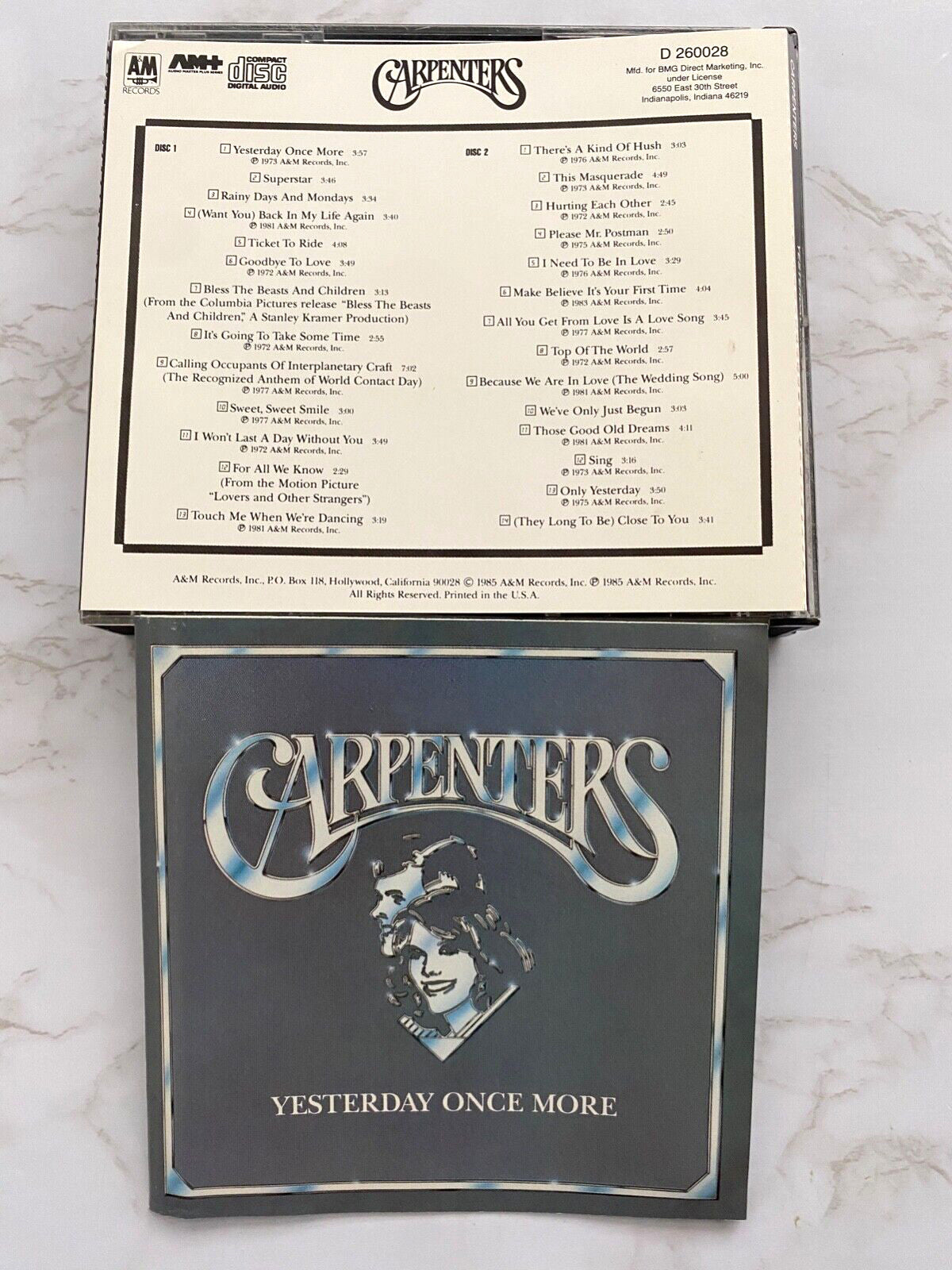Carpenters – Yesterday Once More