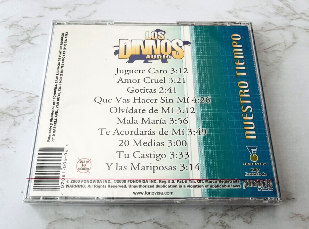 Los Dinnos Aurios – Los Dinnos Aurio Nuestro Tiempo (2000)