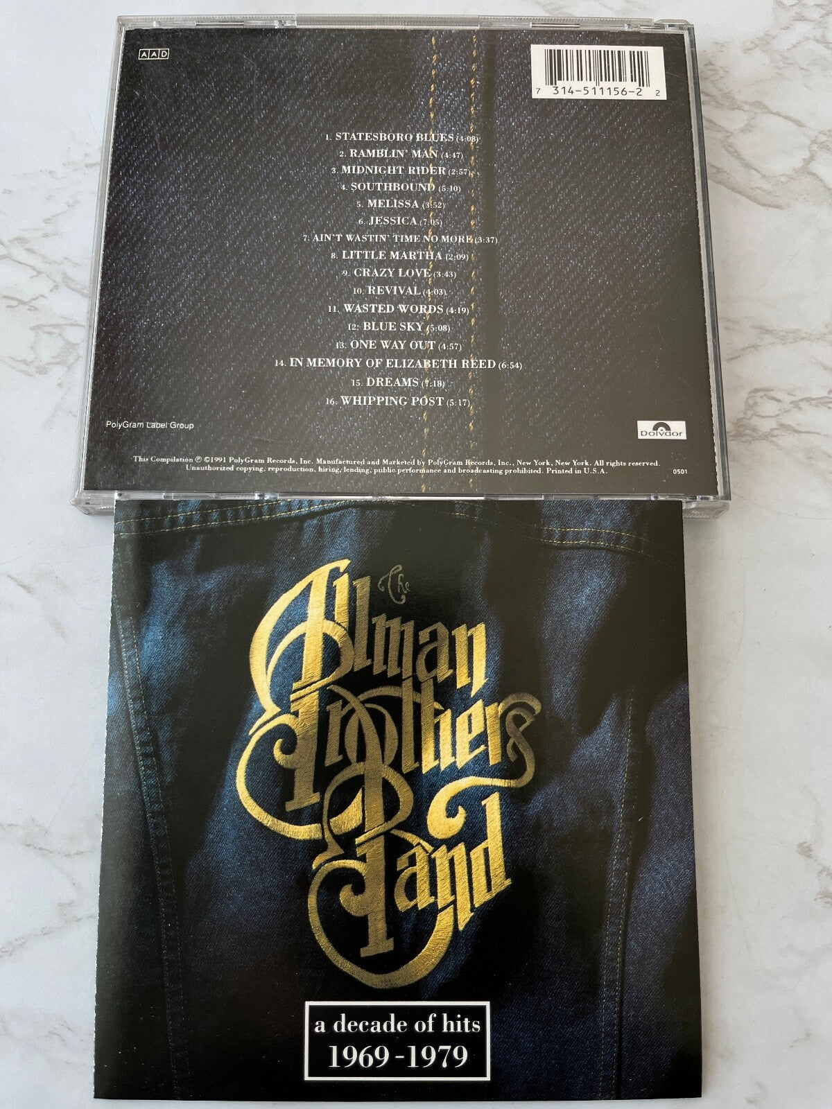 The Allman Brothers Band – A Decade Of Hits 1969-1979