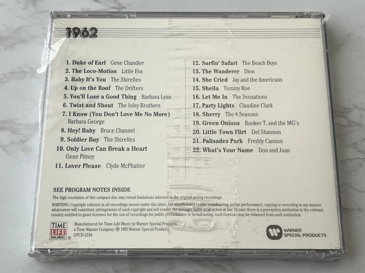 Time Life Music The Rock N Roll Era 1962 (1992)