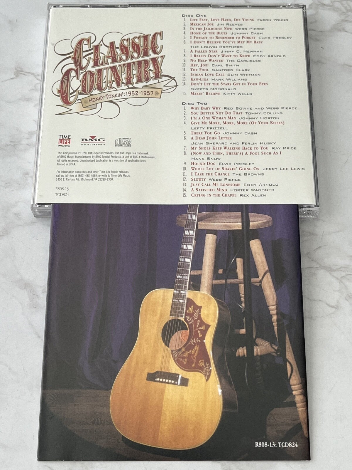 Eddy Arnold, Johnny Cash, Kitty Wells, Ray Price, Various – Time Life Music Classic Country Honky Tonkin' 1952-1957 (1999)