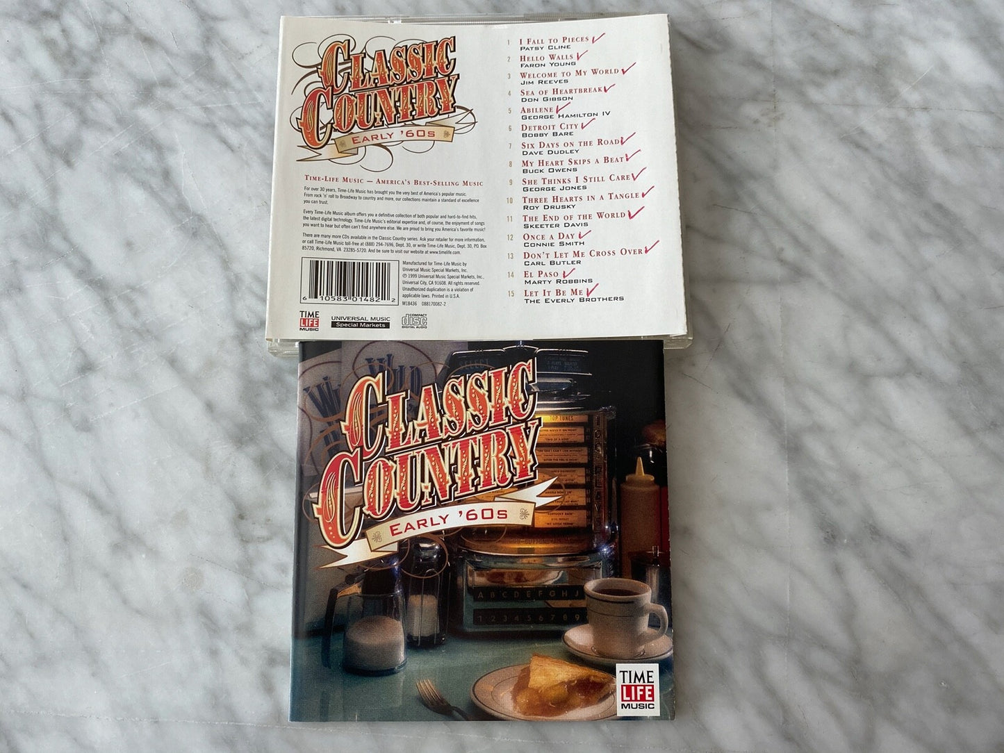 Various, The Everly Brothers, Skeeter Davis – Time Life Music Classic Country Early '60s (1999)
