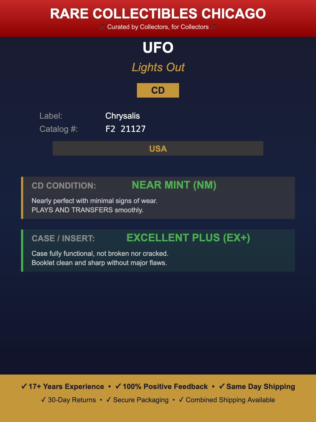 UFO – Lights Out