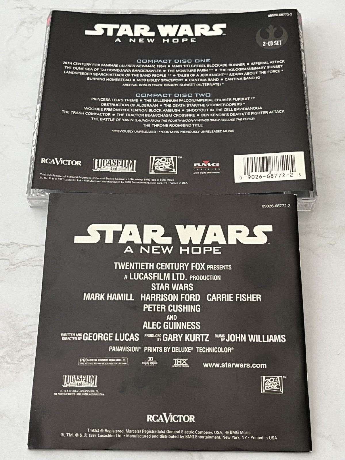 John Williams – Star Wars A New Hope Soundtrack (1997)