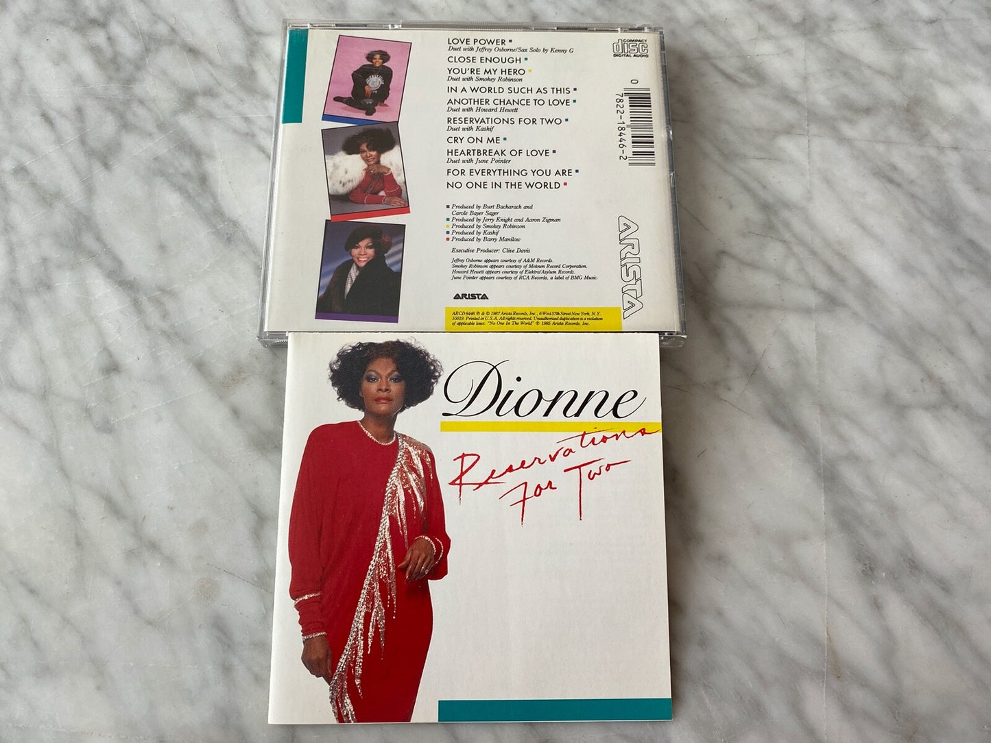 Dionne Warwick – Reservations For Two