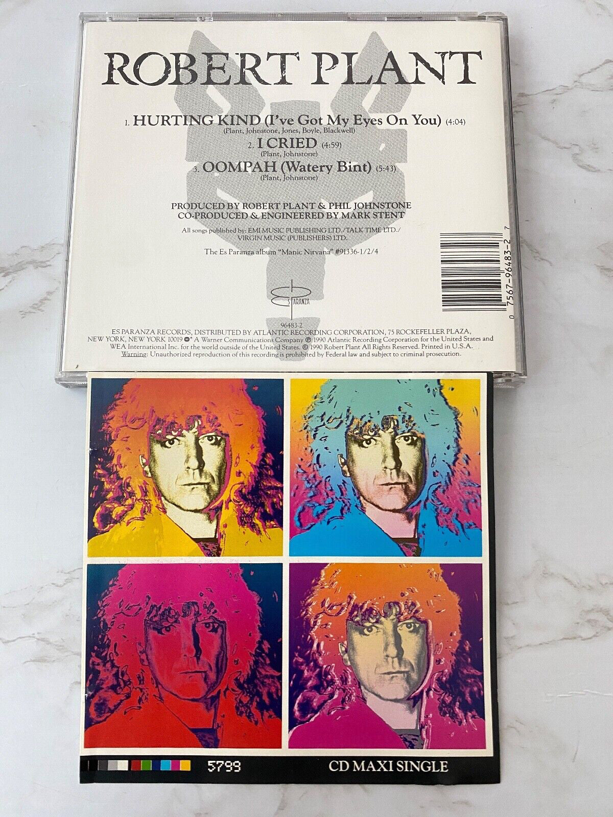 Robert Plant – Hurting Kind (Maxi Single) (1990)