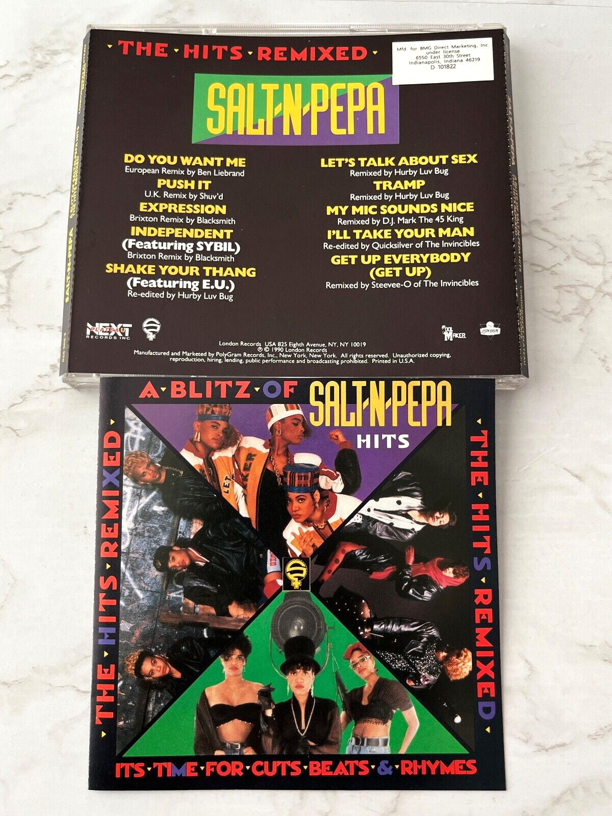 Salt N Pepa – A Blitz of Salt N Pepa hits The Hits Remixed