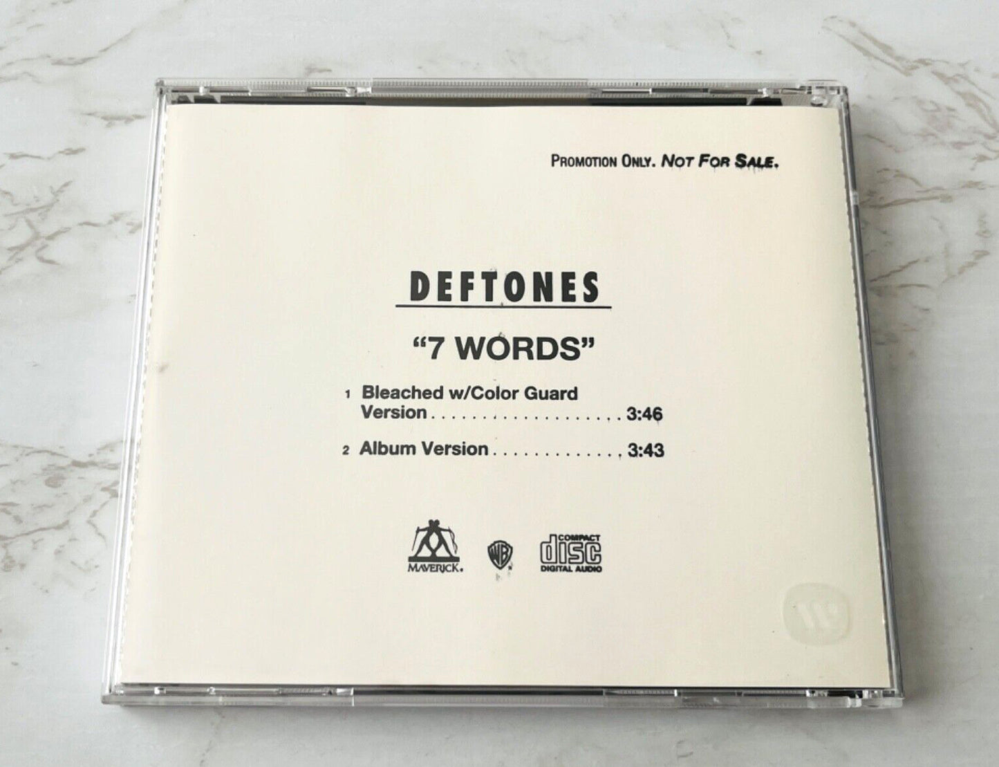 Deftones – 7 Words (Promo) (1995)